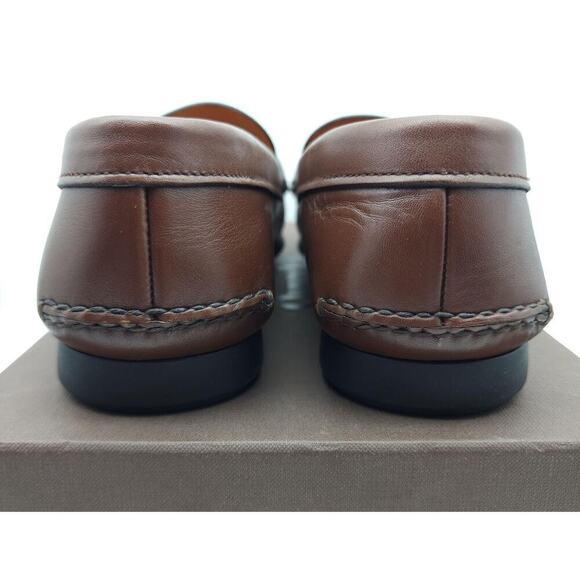 Church's English Shoes Men's Karl Leather Penny Loafers Burnt Natural 9 US - Picture 7 of 16